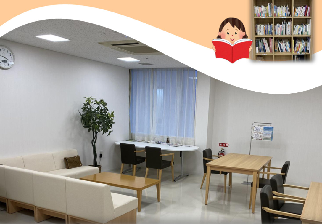 画像：ラウンジの写真。