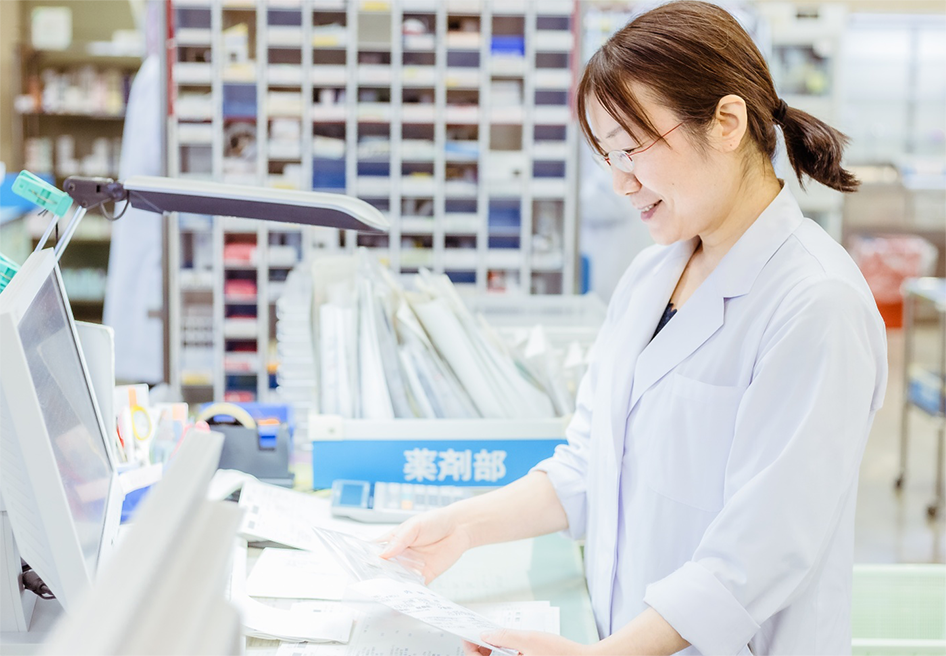 転職して病院薬剤師になった薬剤師さん。