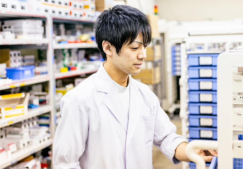 3年目の薬剤師さん。