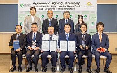 Sunrise Japan Hospital PhnomPenhとMOU(覚書)を締結しました
