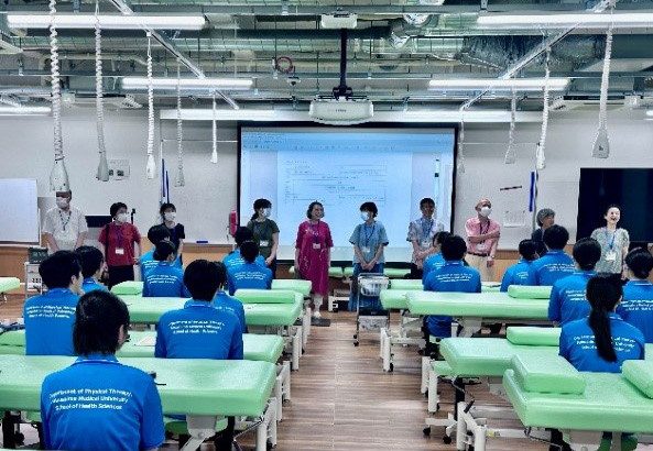 「生活機能測定会」の様子