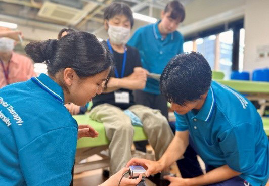 「生活機能測定会」の様子
