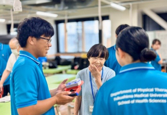 「生活機能測定会」の様子