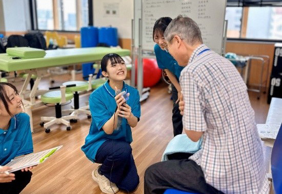 「生活機能測定会」の様子