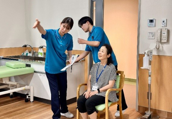 「生活機能測定会」の様子