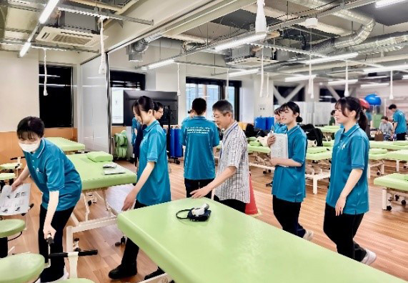 「生活機能測定会」の様子