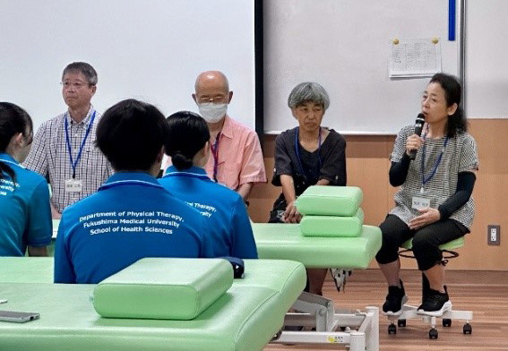 「生活機能測定会」の様子