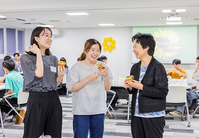 「FMU Community Garden」の様子
