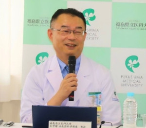 記者会見の様子