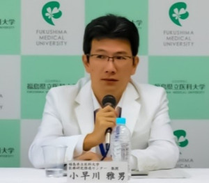 記者会見の様子