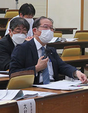 済生会福島総合病院 院長の星野豊氏が講義をしている様子