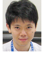 福島県立医科大学の大学院生、大野雄康さんのポートレート。