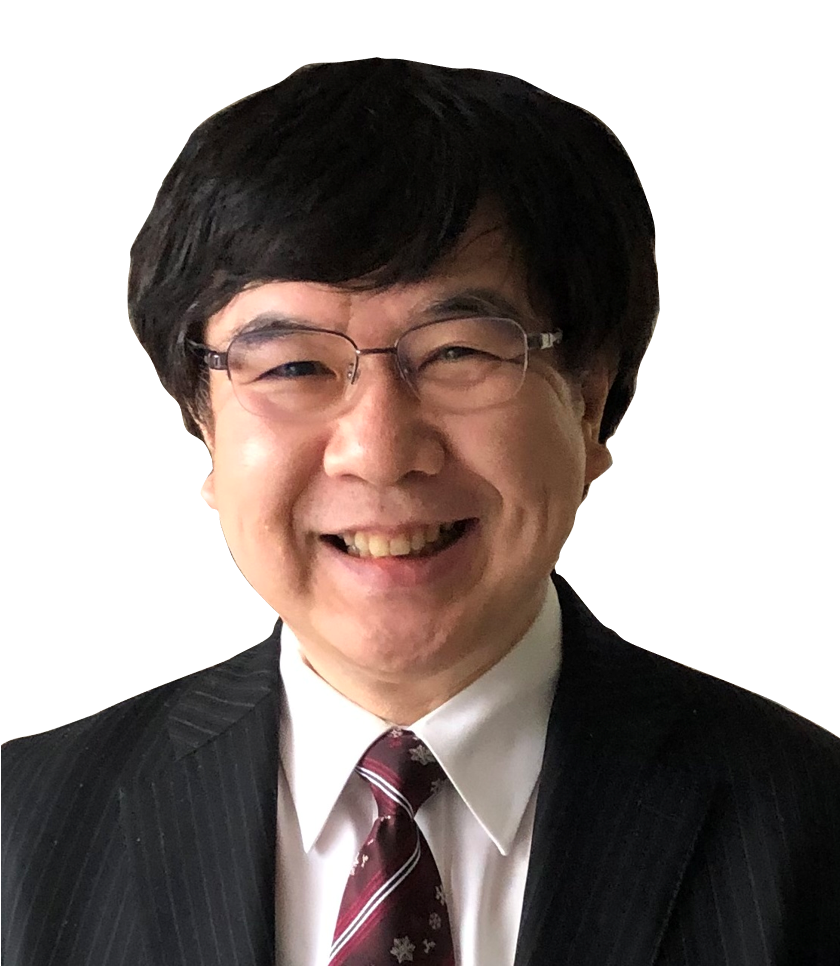 福島県立医科大学の風間順一郎教授がスーツを着て微笑んでいるポートレート。