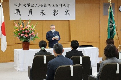 2022年 職員表彰式の様子2